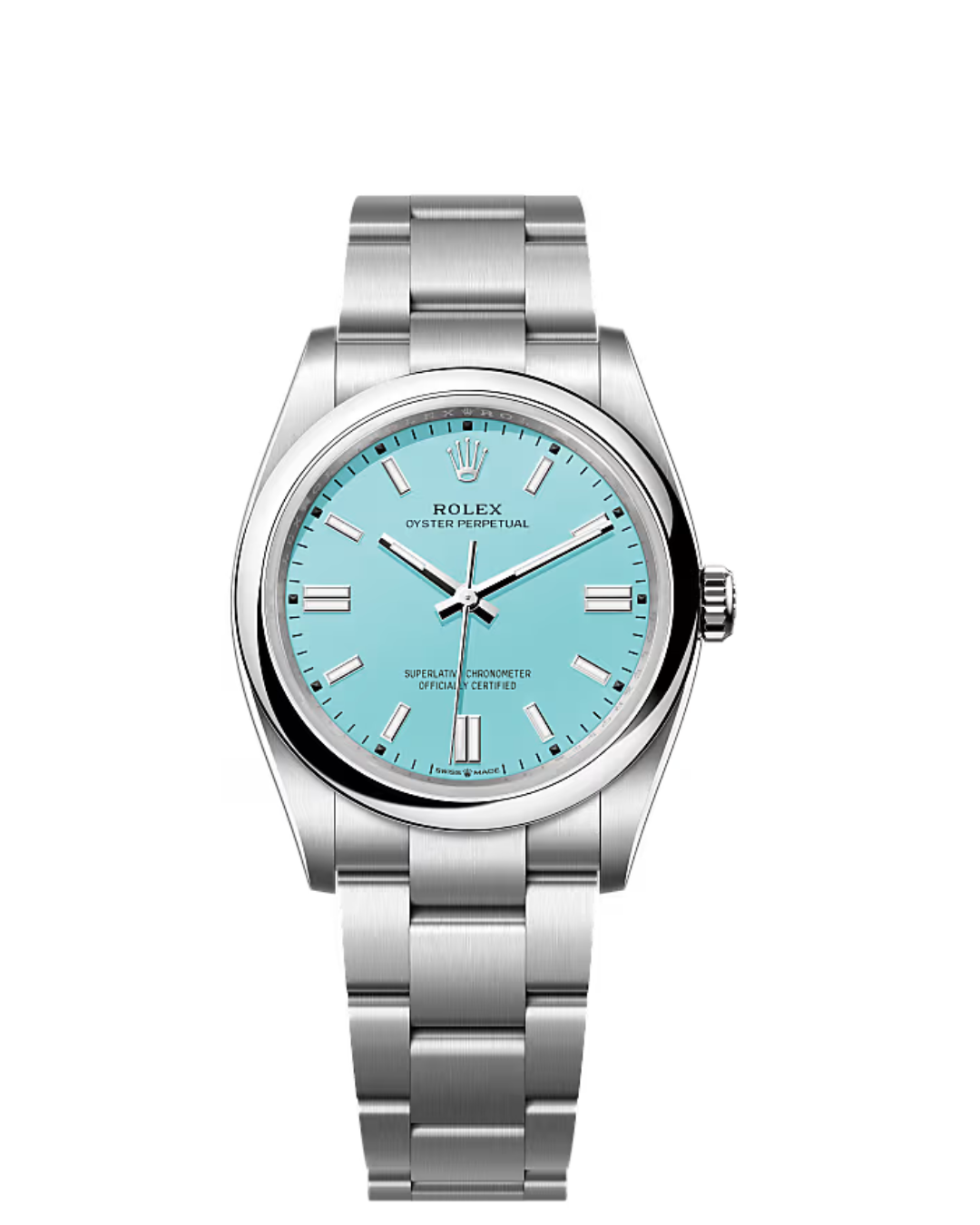Oyster Perpetual 36.41mm 126000 Tiffany Blue Dial Oyster Bracelet