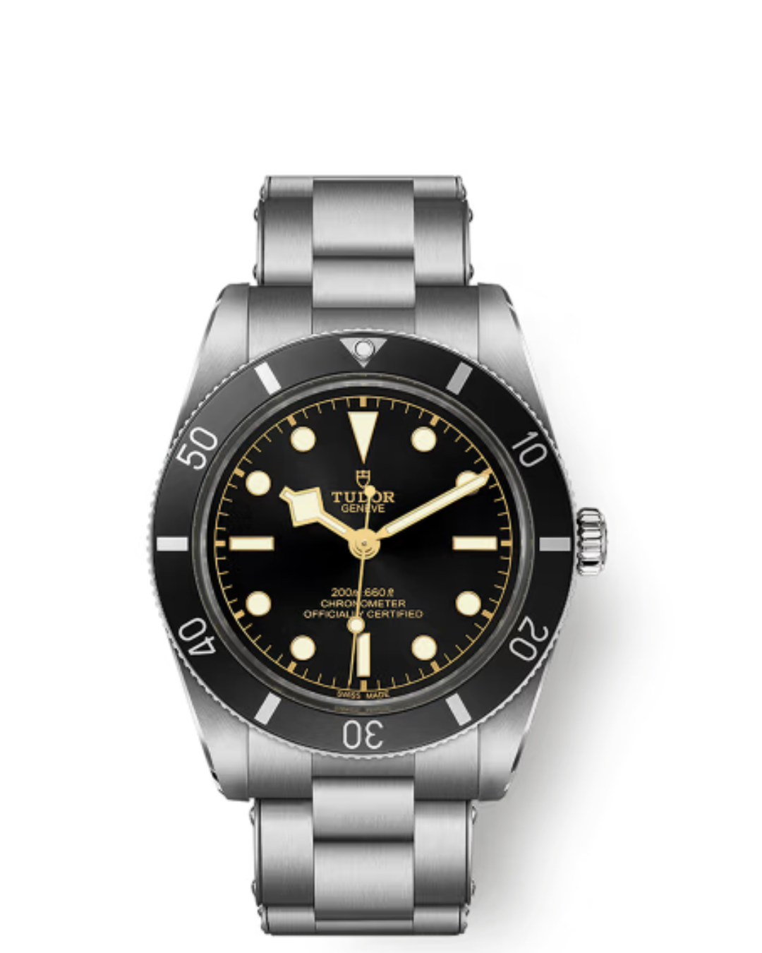 Black Bay BB54 37.39mm Black Dial SS Bracelet