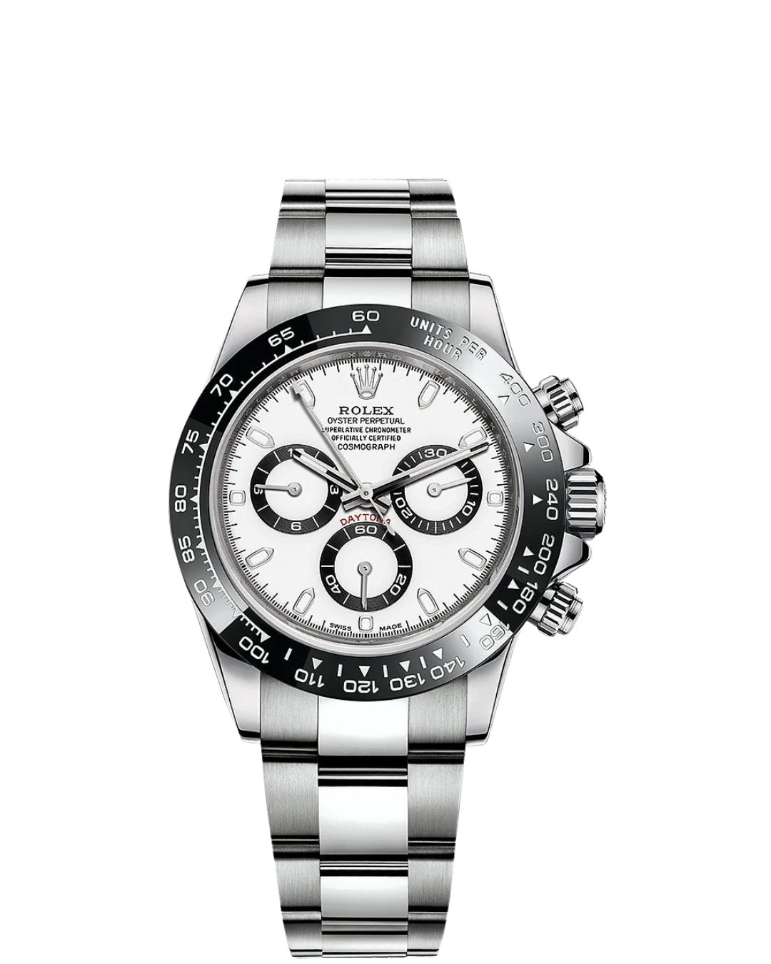 Daytona 116500 40mm White Dial panda