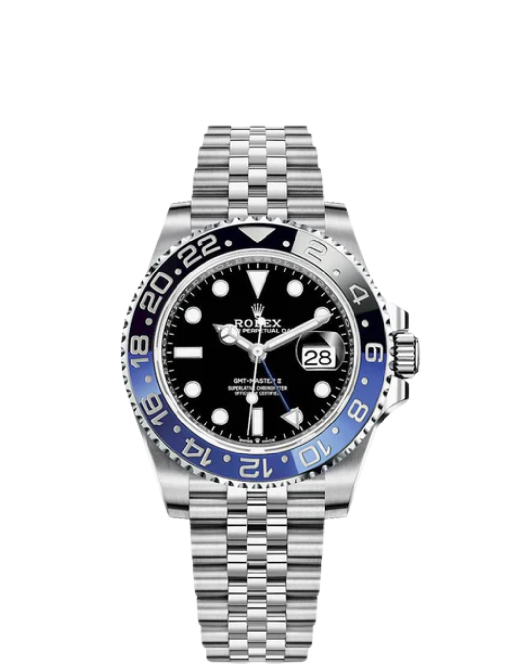 GMT Master II 126710 Batgirl 40mm jubilee y oyster